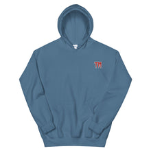 Load image into Gallery viewer, TM Hoodie ( Red Letters & Gray Outline )
