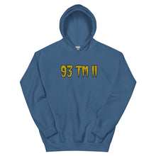 Load image into Gallery viewer, BIG 93 TM 11 Hoodie (Gold Letters & Black Outline)