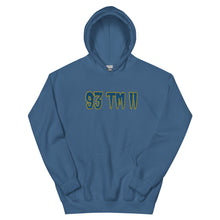 Load image into Gallery viewer, BIG 93 TM 11 Hoodie (Blue Letters & Gold Outline)