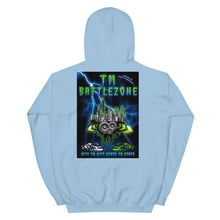 Load image into Gallery viewer, TMB Hoodie (Battlezone) on back