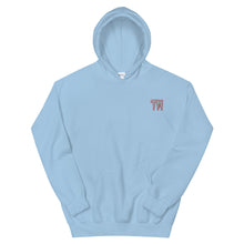 Load image into Gallery viewer, TM Hoodie ( Gray Letters & Red Outline )
