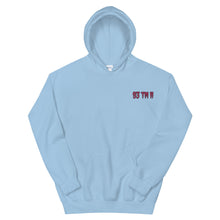 Load image into Gallery viewer, Small 93 TM 11 Hoodie ( Pink Letters & Black Outline )