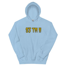 Load image into Gallery viewer, BIG 93 TM 11 Hoodie (Gold Letters & Black Outline)