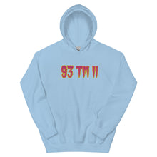Load image into Gallery viewer, BIG 93 TM 11 Hoodie (Pink Letters & Gold Outline)