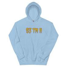 Load image into Gallery viewer, BIG 93 TM 11 Hoodie (Gold Letters & Purple Outline)