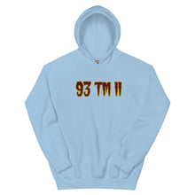 Load image into Gallery viewer, BIG 93 TM 11 Hoodie (Maroon Letters & Gold Outline)