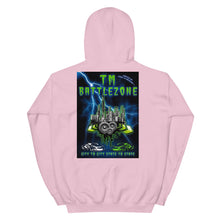 Load image into Gallery viewer, TMB Hoodie (Battlezone) on back