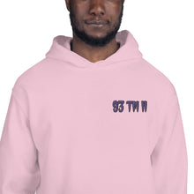 Load image into Gallery viewer, Small 93 TM 11 Hoodie ( Purple Letters & Black Outline )