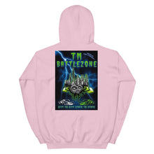 Load image into Gallery viewer, TMB Hoodie (Battlezone) on back