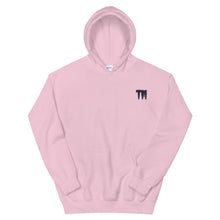 Load image into Gallery viewer, TM Hoodie ( Black Letters & Purple Outline )
