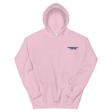 Load image into Gallery viewer, TM4L Hoodie ( Purple Letters & Blue Outline )