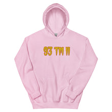 Load image into Gallery viewer, BIG 93 TM 11 Hoodie (Gold Letters & Orange Outline)