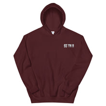 Load image into Gallery viewer, Small 93 TM 11 Hoodie ( White Letters & Grey Outline )