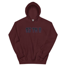 Load image into Gallery viewer, BIG 93 TM 11 Hoodie (Black Letters & Purple Outline)