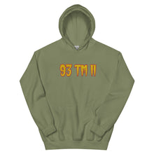 Load image into Gallery viewer, BIG 93 TM 11 Hoodie (Gold Letters & Red Outline)