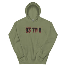 Load image into Gallery viewer, BIG 93 TM 11 Hoodie (Black Letters & Red Outline)