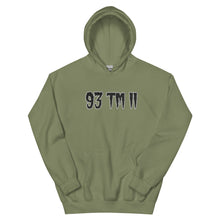 Load image into Gallery viewer, BIG 93 TM 11 Hoodie (Black Letters & White Outline)