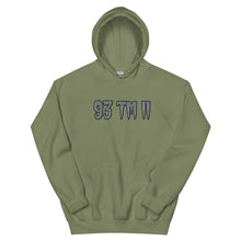 Load image into Gallery viewer, BIG 93 TM 11 Hoodie (Grey Letters & Black Outline)