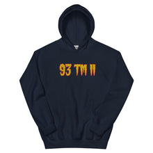 Load image into Gallery viewer, BIG 93 TM 11 Hoodie (Gold Letters & Red Outline)