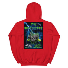 Load image into Gallery viewer, TMB Hoodie (Battlezone) on back