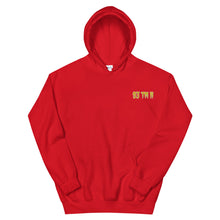Load image into Gallery viewer, Small 93 TM 11 Hoodie ( Yellow Letters & White Outline )