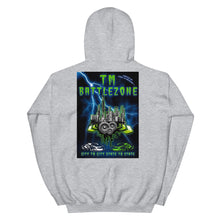 Load image into Gallery viewer, TMB Hoodie (Battlezone) on back