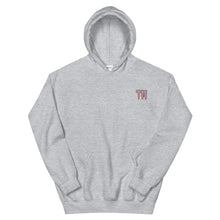 Load image into Gallery viewer, TM Hoodie ( Gray Letters & Red Outline )