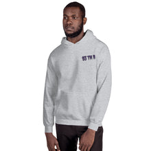 Load image into Gallery viewer, Small 93 TM 11 Hoodie ( Purple Letters & Black Outline )