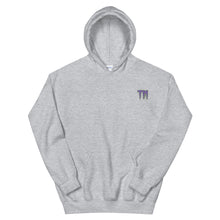 Load image into Gallery viewer, TM Hoodie ( Purple Letters & Green Outline )