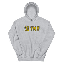 Load image into Gallery viewer, BIG 93 TM 11 Hoodie (Gold Letters & Black Outline)