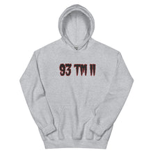 Load image into Gallery viewer, BIG 93 TM 11 Hoodie (Black Letters & Red Outline)