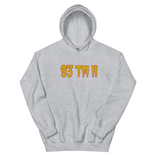 Load image into Gallery viewer, BIG 93 TM 11 Hoodie (Gold Letters & Orange Outline)