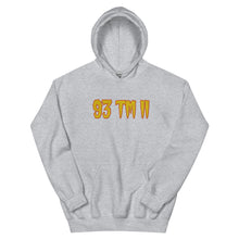 Load image into Gallery viewer, BIG 93 TM 11 Hoodie (Gold Letters & Orange Outline)