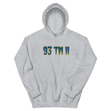Load image into Gallery viewer, BIG 93 TM 11 Hoodie (Blue Letters & Gold Outline)