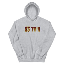 Load image into Gallery viewer, BIG 93 TM 11 Hoodie (Maroon Letters & Gold Outline)