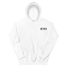 Load image into Gallery viewer, Small 93 TM 11 Hoodie ( Grey Letters & Black Outline )