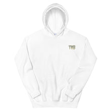 Load image into Gallery viewer, TMB Hoodie ( Gray Letters & Gold Outline )