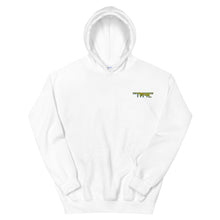 Load image into Gallery viewer, TM4L Hoodie ( Yellow Letters & Blue Outline )