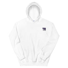 Load image into Gallery viewer, TM Hoodie ( Purple Letters & Black Outline )