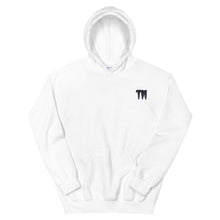 Load image into Gallery viewer, TM Hoodie ( Black Letters & Purple Outline )