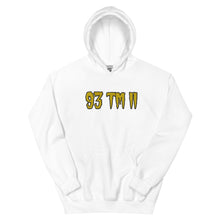 Load image into Gallery viewer, BIG 93 TM 11 Hoodie (Gold Letters & Black Outline)