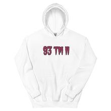 Load image into Gallery viewer, BIG 93 TM 11 Hoodie (Pink Letters & Black Outline)