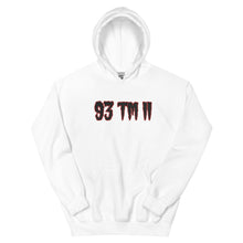 Load image into Gallery viewer, BIG 93 TM 11 Hoodie (Black Letters & Red Outline)