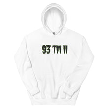 Load image into Gallery viewer, BIG 93 TM 11 Hoodie (Black Letters & Green Outline)