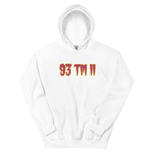 Load image into Gallery viewer, BIG 93 TM 11 Hoodie (Pink Letters & Gold Outline)