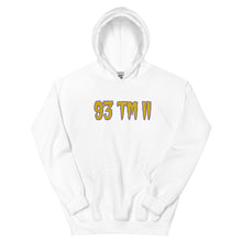Load image into Gallery viewer, BIG 93 TM 11 Hoodie (Gold Letters & Purple Outline)