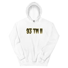Load image into Gallery viewer, BIG 93 TM 11 Hoodie (Black Letters & Gold Outline)