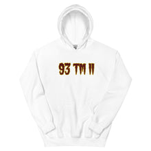 Load image into Gallery viewer, BIG 93 TM 11 Hoodie (Maroon Letters & Gold Outline)