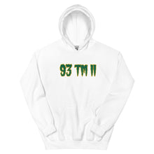 Load image into Gallery viewer, BIG 93 TM 11 Hoodie (Green Letters & Gold Outline)