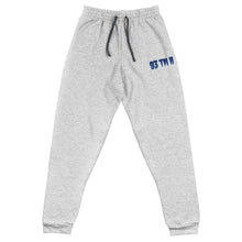 Load image into Gallery viewer, 93 TM 11 Joggers (Blue Letters & Powder Blue Outline)